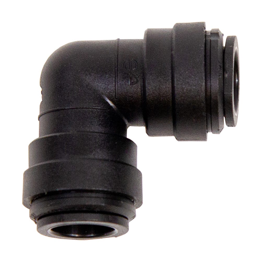 John Guest Quick Connect Fitting 1/2” Elbow Black - PP0316E