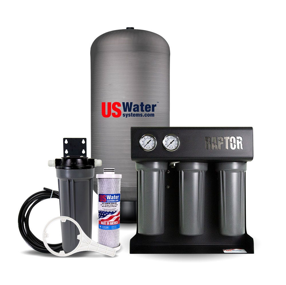 Us Filter Reverse Osmosis Water System NSF Standards For Point Of Use,