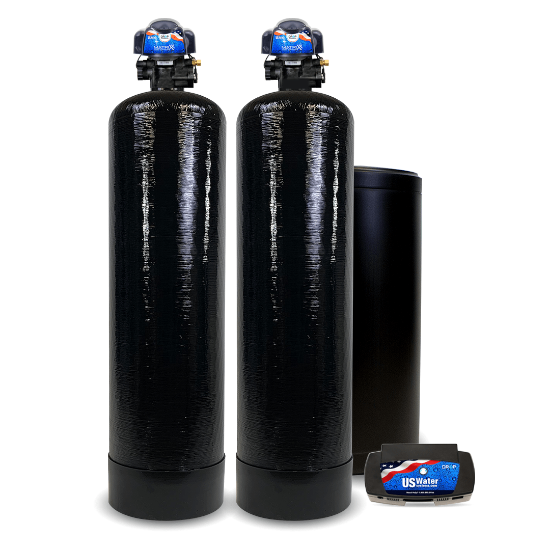 Matrixx Drop 1" Smart Commercial Water Softening System - US Water Systems