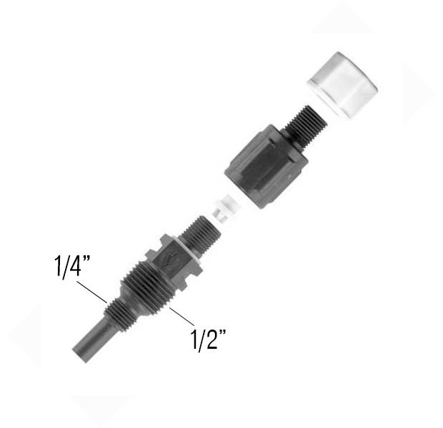 Stenner Santoprene Replacement Injection Duckbill Check valve - 3/8" - 5 Pack | MCINJ38