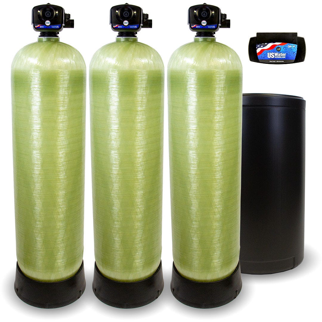 Matrixx Drop 1.5" Smart Commercial Water Softening System - US Water Systems