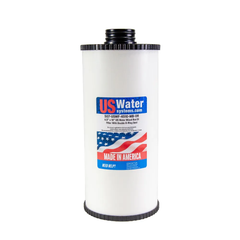 US Water DI Resin Cartridge 4.5" x 10" Double O-Ring Seal 0.8 GPM | USWF-4510-MB-OR